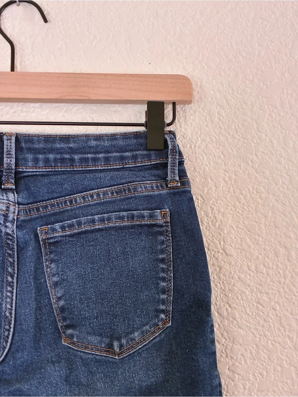 Gap | Like new girls super skinny cotton blend casual denim blue jeans size 14